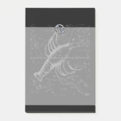 Chroom als kankerteken op Hevelius Engraving Post-it® Notes (Voorkant)