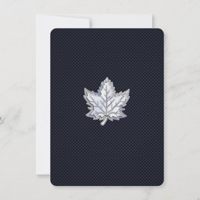 Chroom als leder van een aple op koolstofvezel afd (Voorkant)