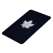 Chroom als leder van een aple op koolstofvezel afd magneet (Linkerzijde)