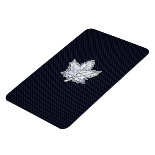 Chroom als leder van een aple op koolstofvezel afd magneet (Linkerzijde)