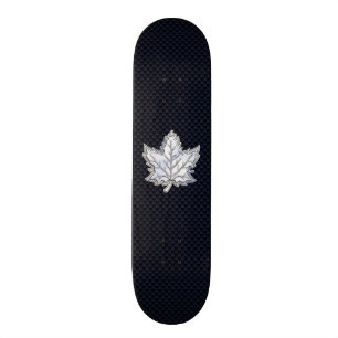 Chroom als leverbaar-koolstofvezel persoonlijk skateboard