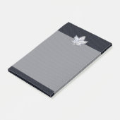 Chroom als leverbaar-koolstofvezel post-it® notes (Schuin)