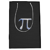 Chroom als Pi-symbool - Carbon Carbon Print Medium Cadeauzakje (Voorkant)