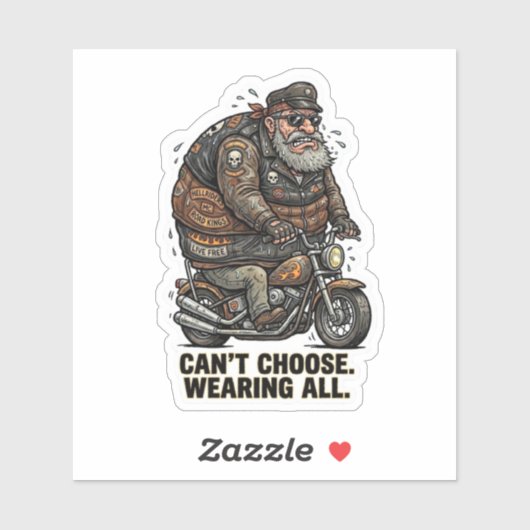 Chroom Gebloed V-Twin Hart Kunst Sticker (Vel)