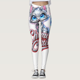 CHROOM KITTEN "Meow vibes" leggings