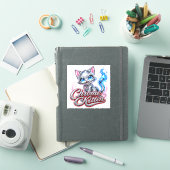 CHROOM KITTEN-sticker Sticker (iPad Cover)