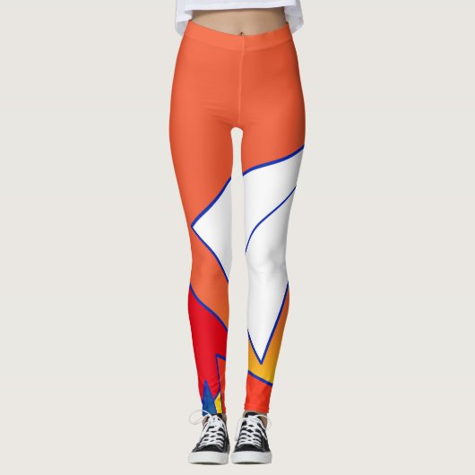Chroom Leggings (Voorkant)