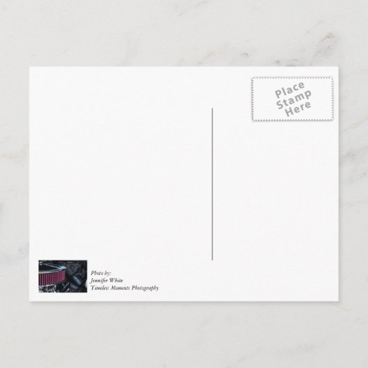 Chroom luchtinlaatstuk briefkaart (Achterkant)