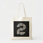 Chroom nummer twee Canvas tas (Voorkant)