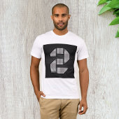 Chroom nummer twee Mannen T-shirt