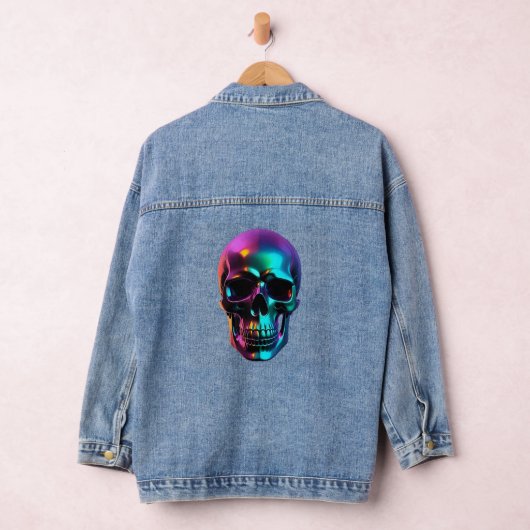 Chroom Schedel Denim Jacket (Hangar)