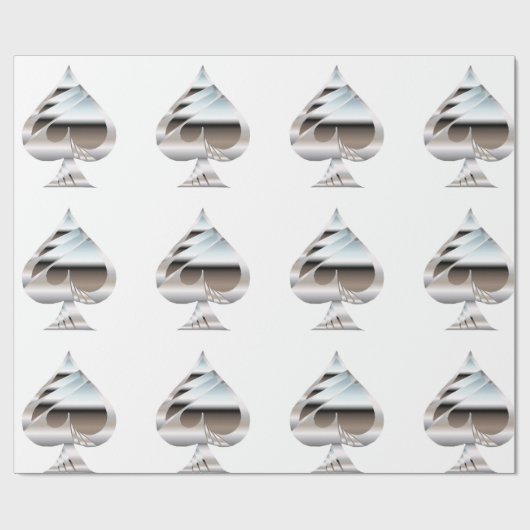 Chroom Schoppen Inpakpapier (Vlak)