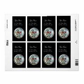 CHROOM SKULL Black Etiket (Full Sheet)