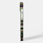 CHROOM SKULL BLACK GREEN RED PAARSE GEM STONES Case-Mate iPhone CASE (Achterkant / Links)