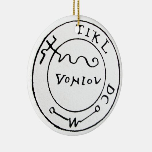 CHROOM SKULL DAMASK/PIRATES TREASURE MAP KERAMISCH ORNAMENT (Rechts)