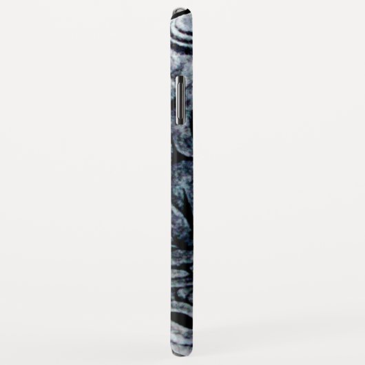 CHROOM SKULL MET FANTASY GRIFFINS Case-Mate iPhone CASE (Achterkant/rechts)