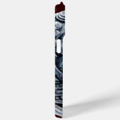 CHROOM SKULL MET FANTASY GRIFFINS Case-Mate iPhone CASE (Achterkant / Rechts)