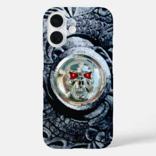 CHROOM SKULL MET FANTASY GRIFFINS iPhone 16 HOESJE