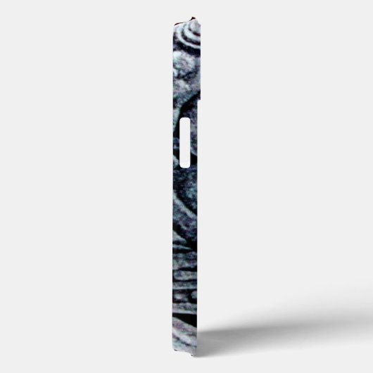 CHROOM SKULL MET FANTASY GRIFFINS Case-Mate iPhone CASE (Achterkant / Rechts)