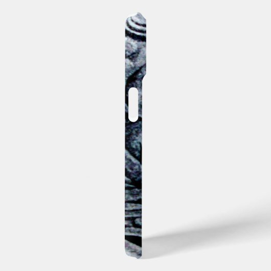 CHROOM SKULL MET FANTASY GRIFFINS Case-Mate iPhone CASE (Achterkant / Rechts)