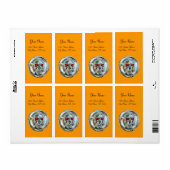 CHROOM SKULL Yellow Etiket (Full Sheet)