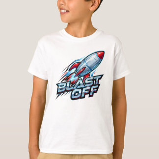 Chroom Space Raket Lanceert T-shirt