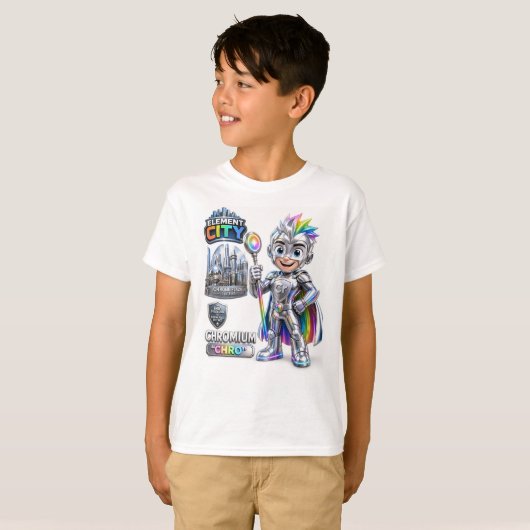 Chroom tshirt (Voorkant volledig)