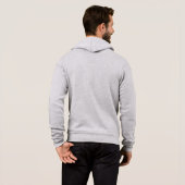 Chroom Vredesteken Hoodie (Achterkant volledig)