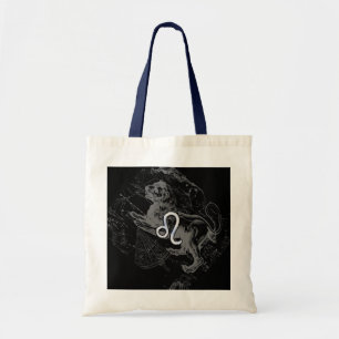 Chroom zoals de Leeuw Zodiac teken op Hevelius 169 Tote Bag