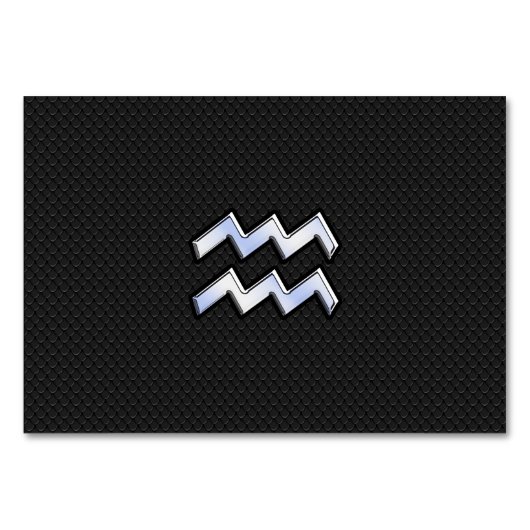 Chroom zoals het Teken van de Dierenriem van Kaart (Voorkant)