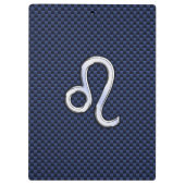 Chroom zoals Vezel van de Koolstof van het Teken Klembord (Achterkant)