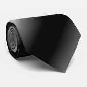 CHROOM ZWART/WITTE/GRAY STROPDAS (Opgerold)