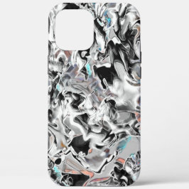 Chroomkleuren met gradiënt of damp, zwart-wit tot  Case-Mate iPhone case