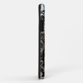 Chroomlijnen op zwart iPhone 5-Hoesje Case-Mate iPhone Case (Achterkant/rechts)