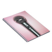 Chroommicrofoon Notitieboek (Rechterzijde)