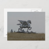 Chroompaard Briefkaart (Voorkant / Achterkant)