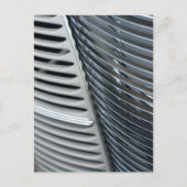 chroomrooster van antiek auto's briefkaart (Voorkant)