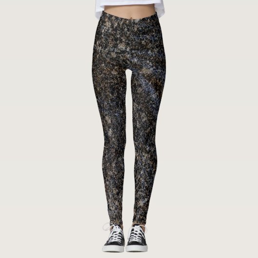 Chroomstroom (contrastspikkels) leggings (Voorkant)