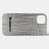 Chroomvrij staal Metaal Case-Mate iPhone Case (Achterkant (horizontaal))