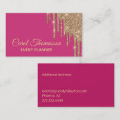 Chroze met driftig Gold-Visitekaartje Visitekaartje (Voorkant / Achterkant)