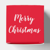 Chrsitmas cadeaudoos bedankdoosjes (Bovenkant)