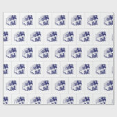  CHRSTMAS-verlooppapier VOOR SPANKINGSKOEPEL Cadeaupapier (Vlak)