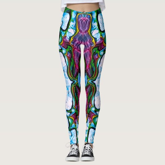 Chrysalids in bossneeuw leggings (Voorkant)