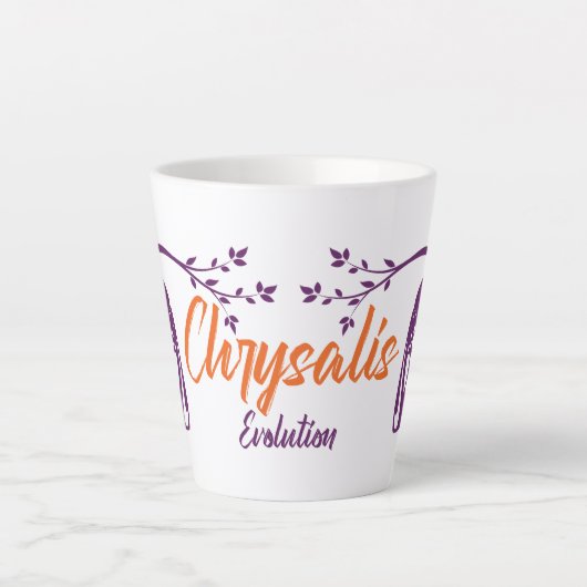 Chrysalis Evolution Latte Mok (Voorkant)