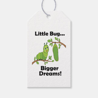 Chrysalis Kleine Bug Grotere Dromen Baby Shower Cadeaulabel