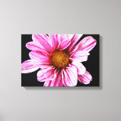 Chrysant Bloem 16.50x11 (41.25x27.5cm) WACM Canvas Afdruk (Voorkant)