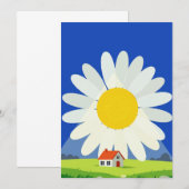 Chrysant Kaart (Voorkant / Achterkant)