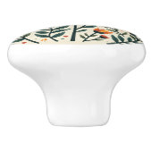 chrysant keramische knop (Zijkant)