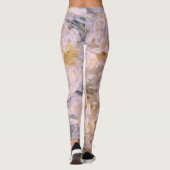 chrysantbloem leggings (Achterkant)