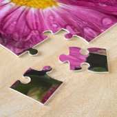 Chrysanten bloeiend in de herfst legpuzzel (Zijkant)